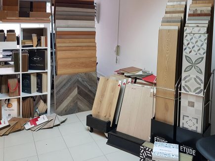 Foto del showroom de comparquets