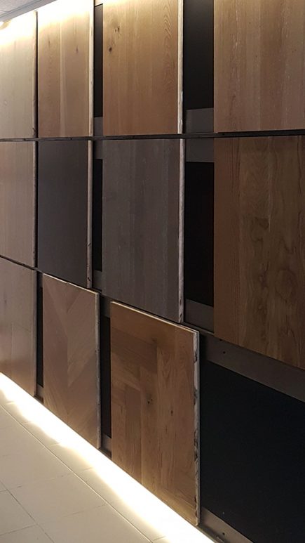 Foto del showroom de comparquets